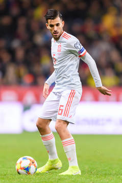 Dani Ceballos of Spain