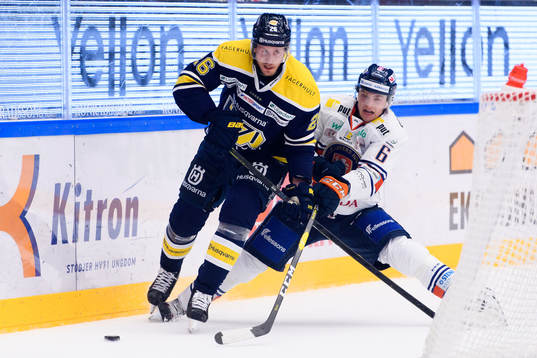 s Alexander Bergström och Växjös Linus Högberg