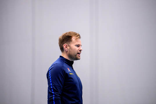 Förbundskapten Kristjan Andresson