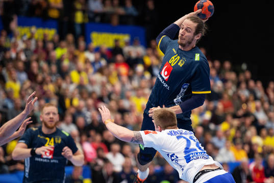 Kim Ekdahl Du Rietz of Sweden and Viggo Kristjansson of
