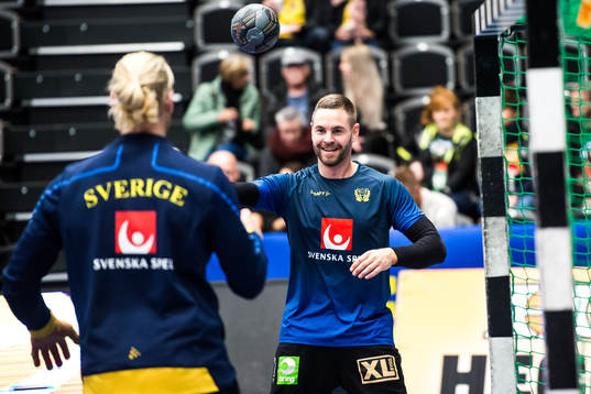 goalkeeper Mikael Appelgren and goalkeeper Andreas Palicka