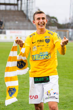 Falkenbergs John Björkengren jublar