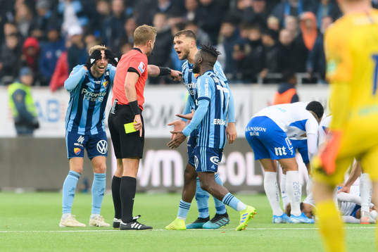 Djurgårdens Jonathan Ring, Jesper Karlström och Mohamed