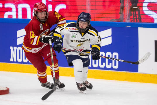 Smålands Wilda Hellström och Ångermanlands Frida