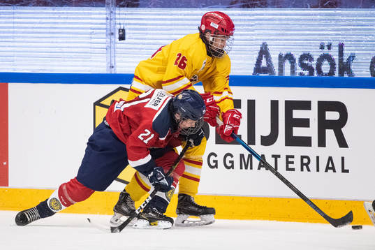 Stockholm Nords Rasmus Rudslätt och Smålands Noah Persson