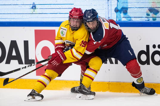 Smålands Filip Rosell och Stockholm Nords Edgar Svennberg