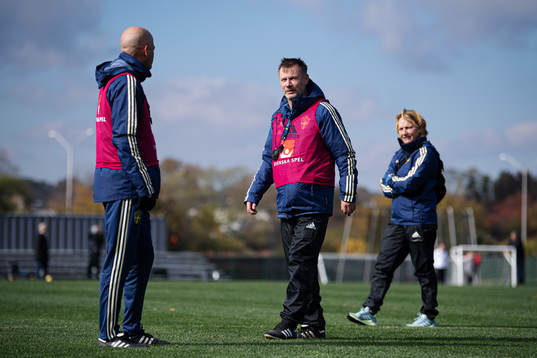 Head coach Peter Gerhardsson of the Swedish women’s