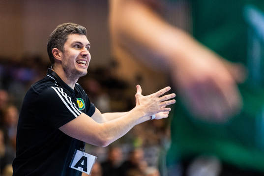 Sävehofs tränare Rasmus Overby reagerar