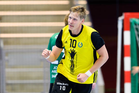 Sävehofs Christoffer Brännberger jublar