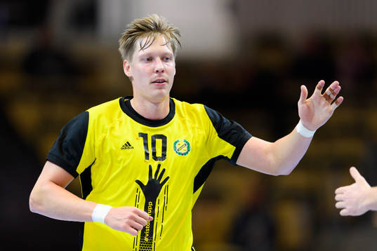 Sävehofs Christoffer Brännberger jublar