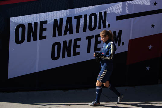 Anna Anvegård of the Swedish women’s national football