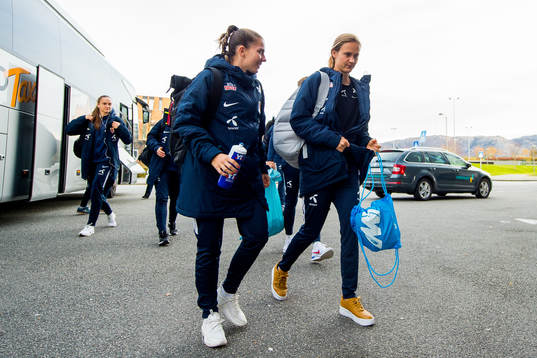 Cecilie Redisch Kvamme and Caroline Graham Hansen of Norway