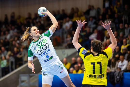 Györis Katarina Bulatovic och Sävehofs Amelia Lundbäck
