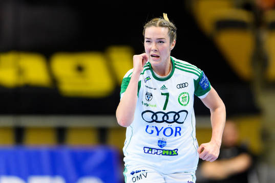 Györis Kari Skaar Brattset jublar