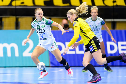 Györis Stine Bredal Oftedal och Sävehofs Nina Dano