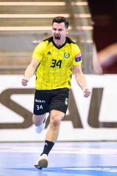 Sävehofs Sebastian Karlsson jublar