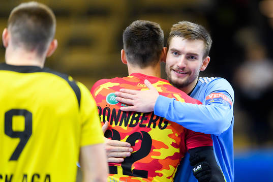 Sävehofs målvakt Agust Eli Björgvinsson