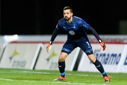 Malmö FFs målvakt Dusan Melicharek