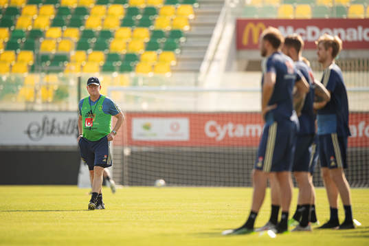 Head coach Janne Andersson of the Swedish national football