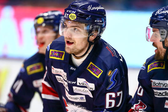 Linköpings Jarno Kärki jublar