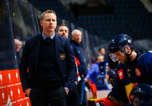 Head coach Robert Ohlsson of Djurgården