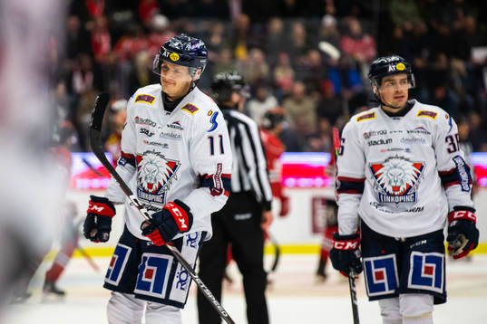 Linköpings Henrik Törnqvist och Filip Karlsson deppar