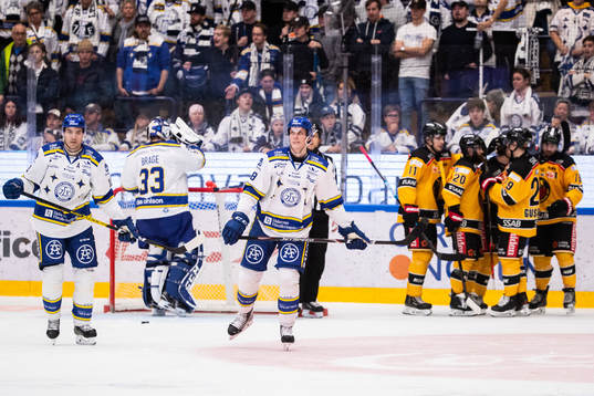 Leksands Johan Fransson och Mattias Göransson deppar