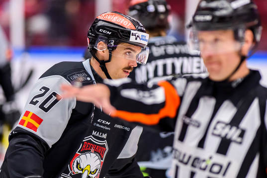 Malmö Redhawks  Henrik Hetta  deppar