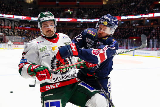 Frölundas Patrik Carlsson och Linköpings Sebastian