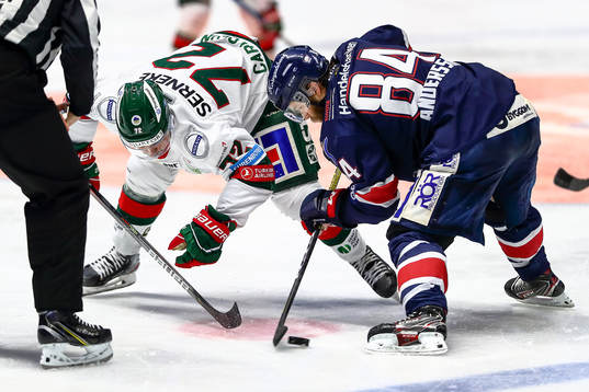 under ishockeymatchen i SHL mellan Linköping och Frölunda