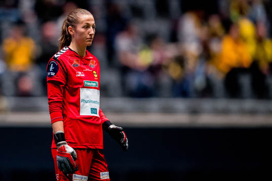 Goalkeeper Cecilie Fiskerstrand of LSK Kvinner