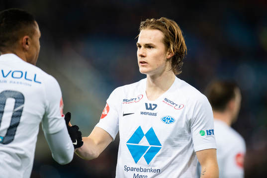 Mathis Bolly and Tobias Christensen of Molde