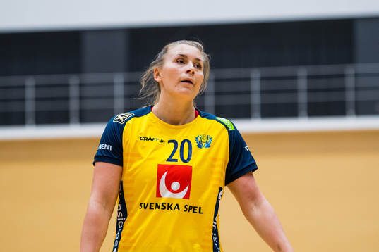 Isabelle Gullden of Sweden looks dejected