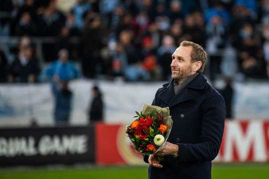 Andreas Georgson assistant coach of Malmö FF is noticed