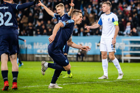Markus Rosenberg of Malmö FF celebrates