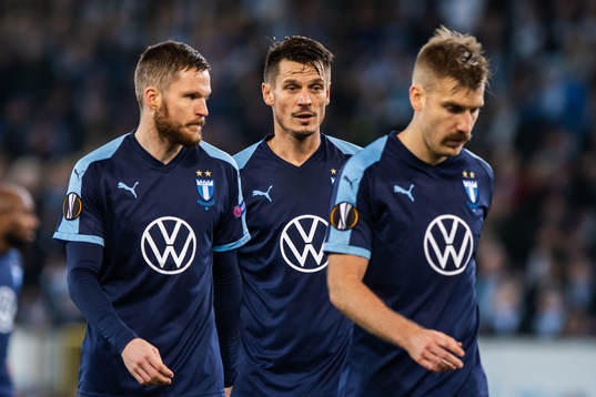 Lasse Nielsen, Markus Rosenberg and Rasmus Bengtsson of
