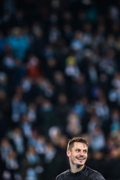 Markus Rosenberg of Malmö FF is honred