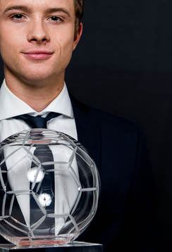 Håkon Evjen of Bodø/Glimt poses for a portrait with the