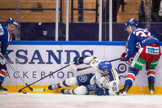 Leksands Jonas Ahnelöv och Oskarshamns Markus Modigs