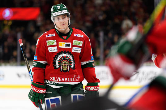 Frölundas Jacob Peterson deppar