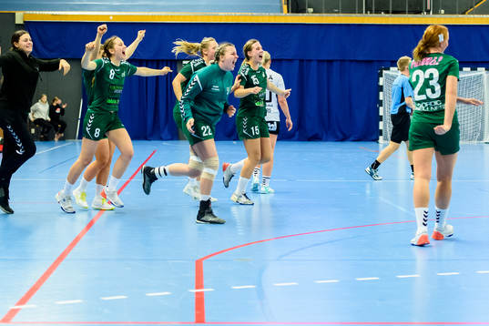 OV helsingborgs  Anne Lind och  Wiktoria Gustafsson  och
