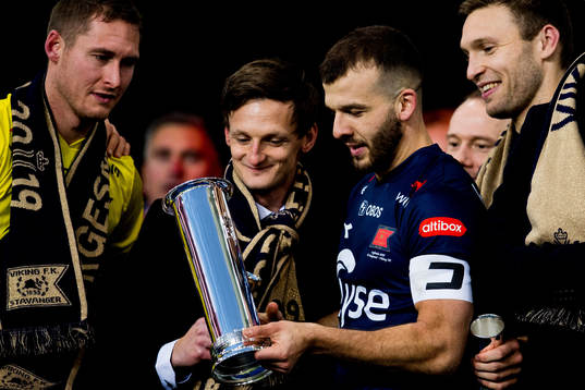 Goalkeeper Iven Austbø, André Danielsen and Zlatko Tripic