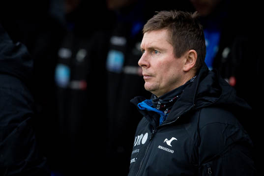 Jostein Grindhaug, head coach of Haugesund
