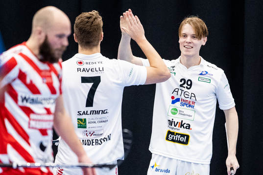 Växjös Markus Jonsson jublar