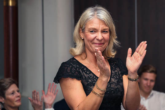 Märit Bergendahl, chairman of Swedish floorball