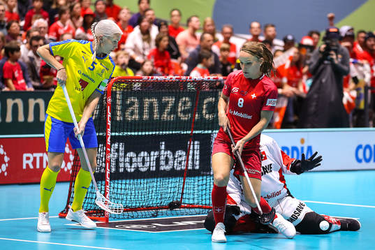 Anna Wijk of Sweden and Mischler Brigitte of Switzerland