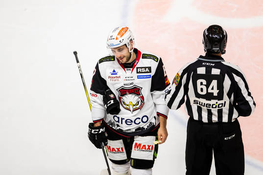 Malmö Redhawks Konstantin Komarek deppar