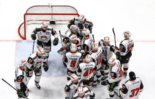 Malmö Redhawks spelare tackar målvakt Oscar Alsenfelt