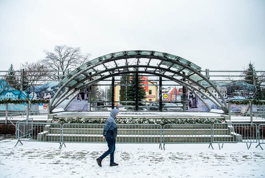 General view from downtown Ustroń