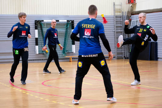 Målvakt Tobias Thulin, målvaktstränare Mats Olsson,